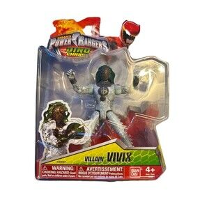 Bandai 2015 Power Rangers Dino Charge Villain Vivix 5" Action Figure New